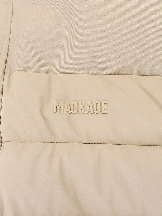MACKAGE/マッカージュ　ダウンベスト/BRODY-Z　mcg522003-ライトベージュ