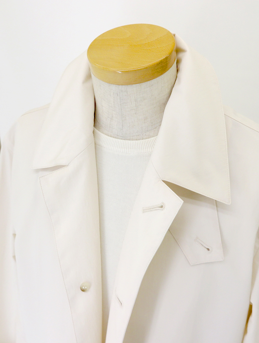 MACKINTOSH/マッキントッシュ　ステンカラーコート　mct520402-オフホワイト