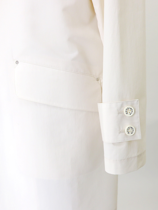 MACKINTOSH/マッキントッシュ　ステンカラーコート　mct520402-オフホワイト