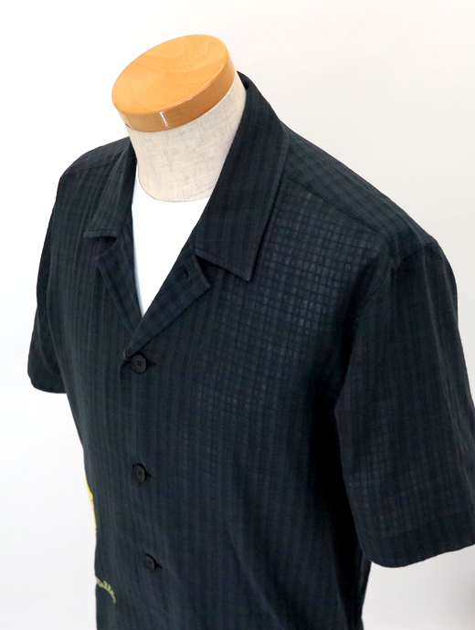 mii/ミー　オープンカラーシャツ　mii520601-ブラック