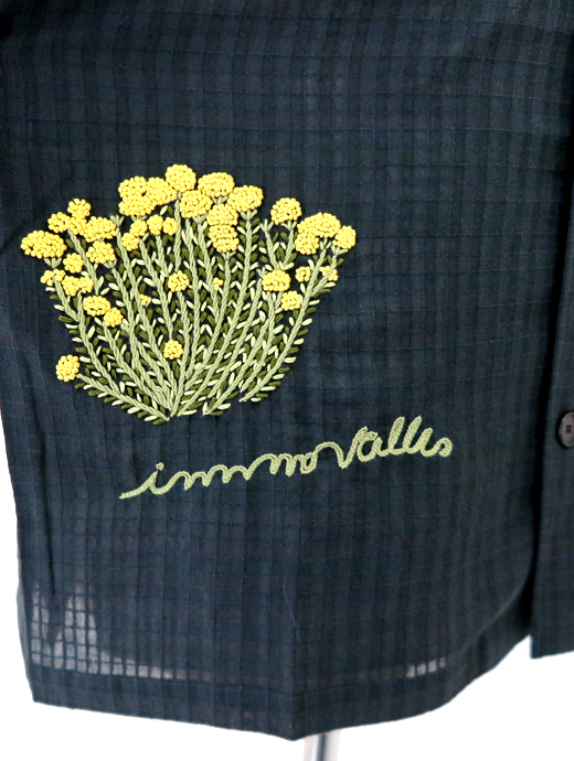 mii/ミー　オープンカラーシャツ　mii520601-ブラック