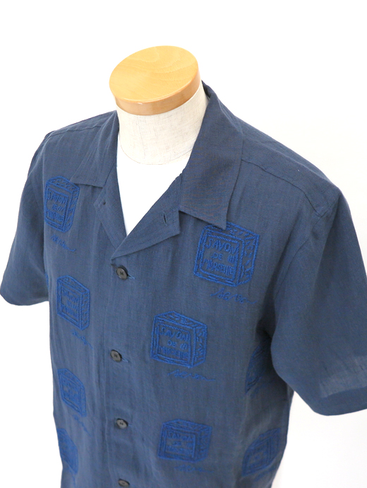 mii/ミー　オープンカラーシャツ　mii520602-ネイビー