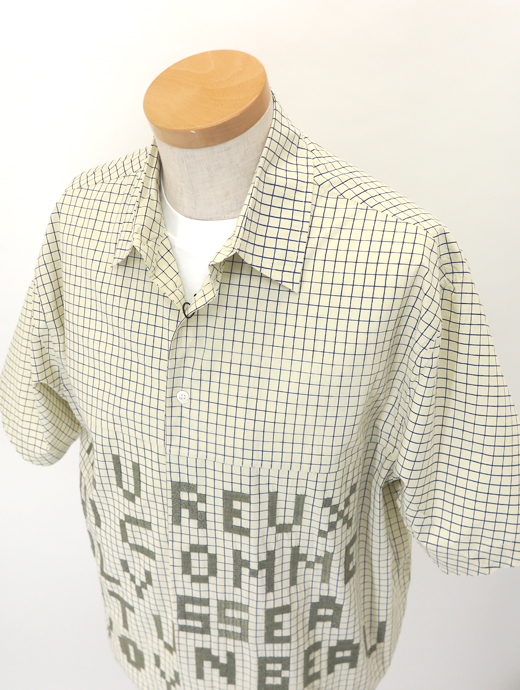 mii/ミー　オープンカラーシャツ　mii520605-クリームイエロー