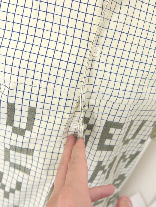 mii/ミー　オープンカラーシャツ　mii520605-クリームイエロー