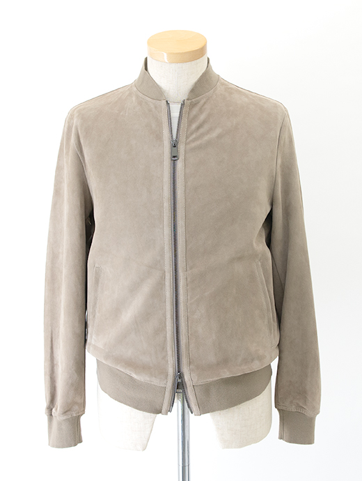 MOLEC/モレック　超軽量スエードブルゾン　mol502201-ライトベージュ