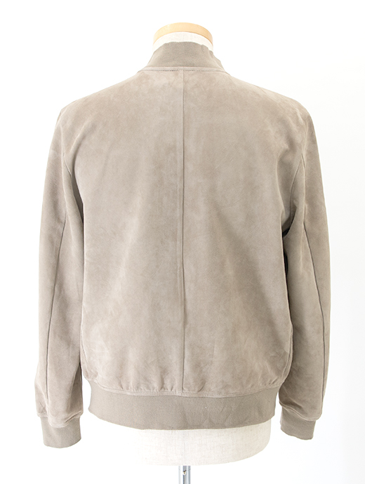 MOLEC/モレック　超軽量スエードブルゾン　mol502201-ライトベージュ