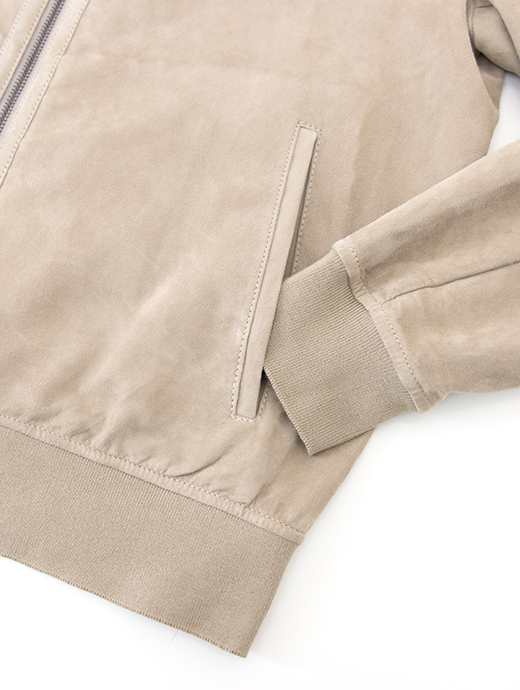 MOLEC/モレック　超軽量スエードブルゾン　mol502201-ライトベージュ