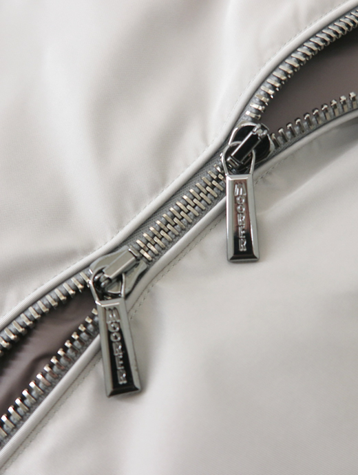 MOORER/ムーレー　ナイロンブルゾン/CORELLI-WK　moo502401-グレージュ