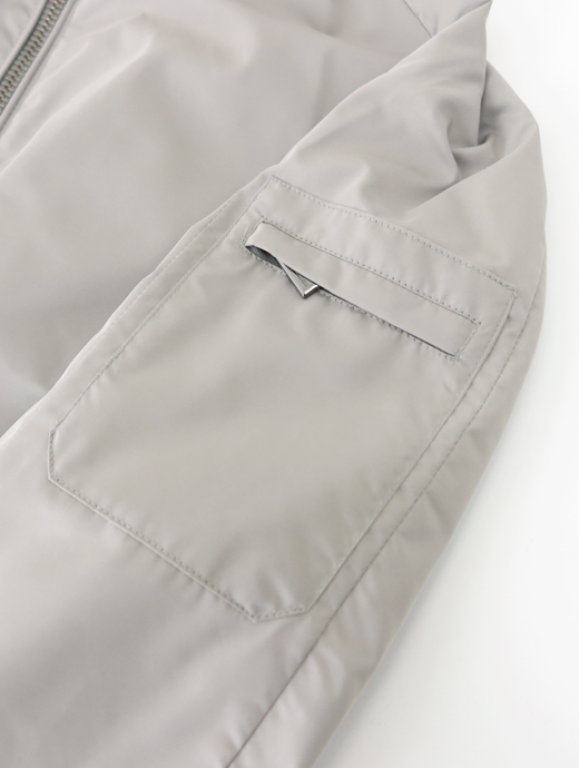 MOORER/ムーレー　ナイロンブルゾン/CORELLI-WK　moo502401-グレージュ