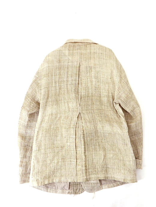 Motokitanaka/ヘンプジャケット　ヘンプジャケット　mot520401-ベージュ