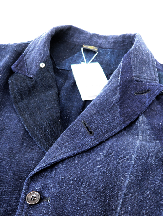 Motokitanaka/ヴィンテージコットンデニムジャケット　ヴィンテージコットンデニムジャケット　mot520403-ネイビー