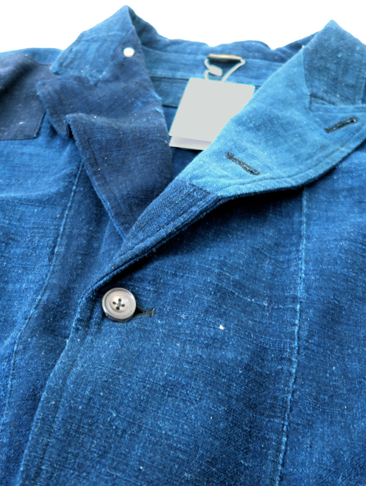 Motokitanaka/ヴィンテージコットンデニムジャケット　ヴィンテージコットンデニムジャケット　mot520404-インクデニム