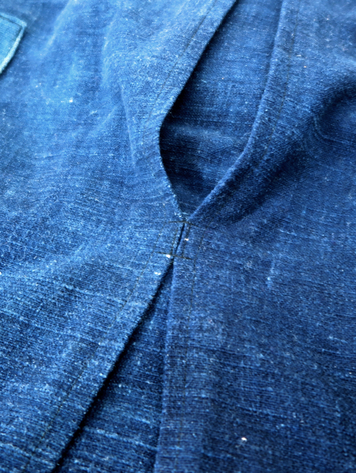 Motokitanaka/ヴィンテージコットンデニムジャケット　ヴィンテージコットンデニムジャケット　mot520404-インクデニム