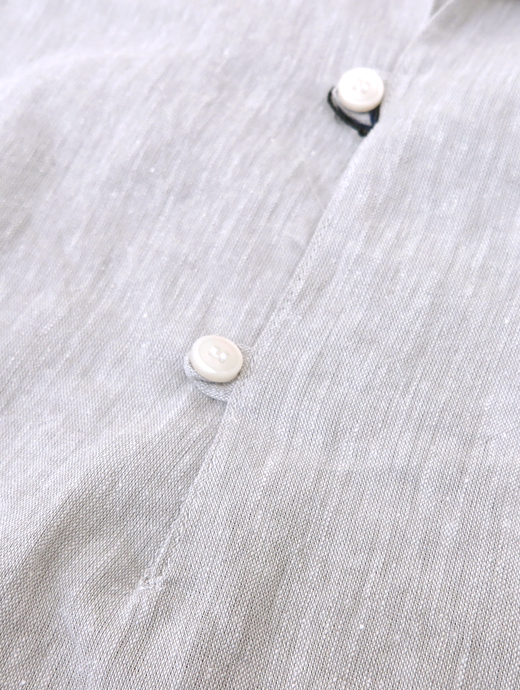 ORIAN/オリアン　プルオーバーカプリシャツ　ori520402-ライトグレー