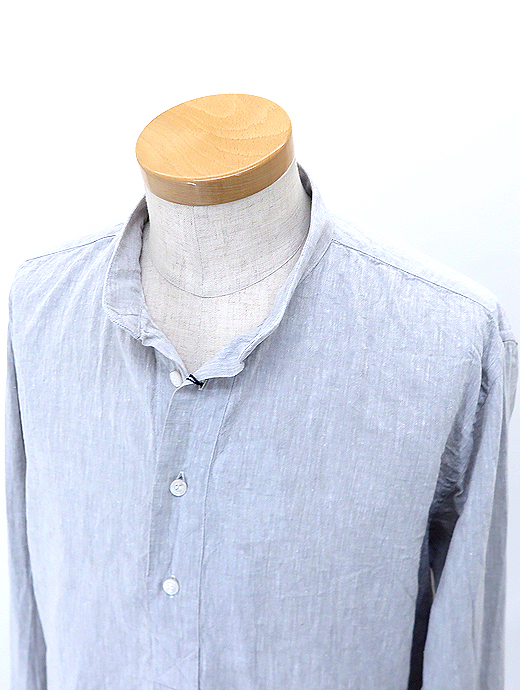 ORIAN/オリアン　プルオーバーシャツ　ori520803-ライトグレー