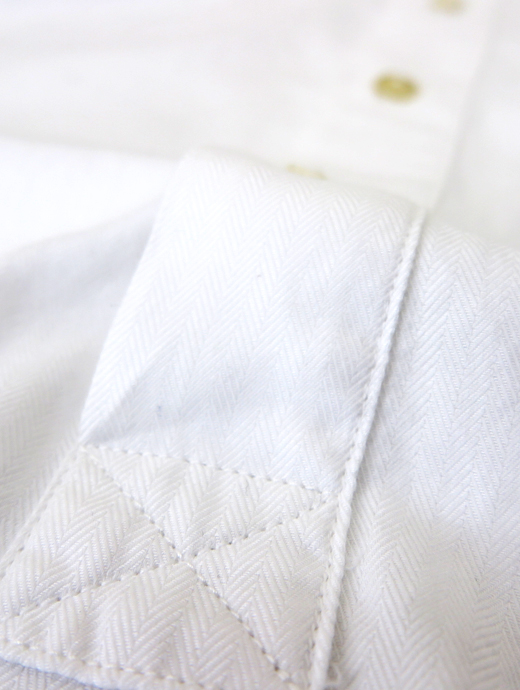 Original Vintage Style/オリジナルヴィンテージスタイル　プルオーバーシャツ　ovs520602-ホワイト