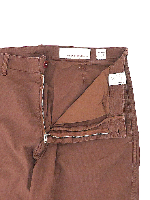 Original Vintage Style/オリジナルヴィンテージスタイル　コットンパンツ　ovs520801-ブリックブラウン