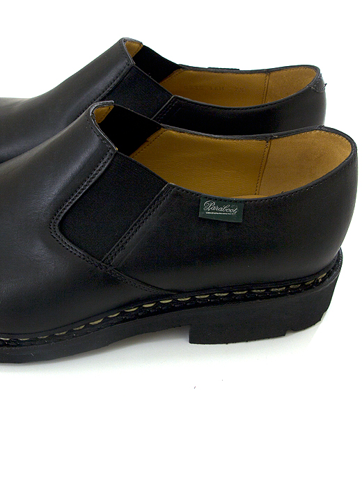 Paraboot パラブーツ　サイドゴアスリッポン PHOTON　par520801-ブラック