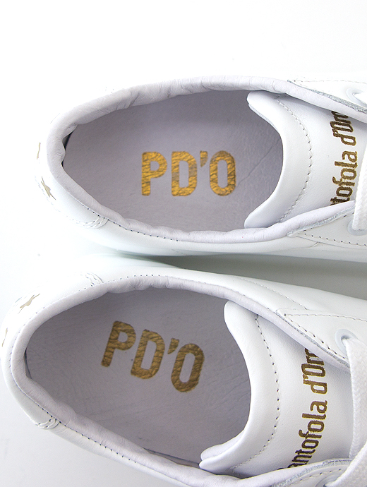 Pantofola dOro パントフォラドーロ　レザースニーカー/TSL20　pdo382001-ホワイト