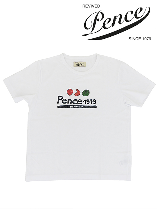 Pence1979/ペンス　Tシャツ/半袖カットソー　pen400603-ホワイト
