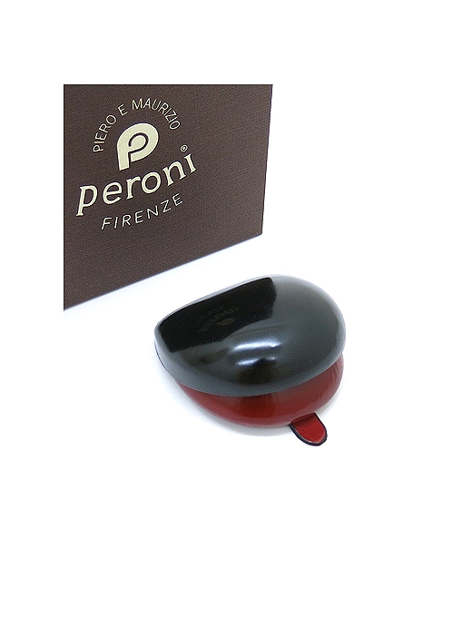 Peroni/ペローニ　コインケース/コンビカラー　per402005-ブラック×チェリー