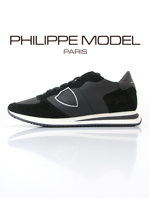 PHILIPPE MODEL/フィリップ・モデル　レザースニーカー/TRPX50　phi401403-ブラック