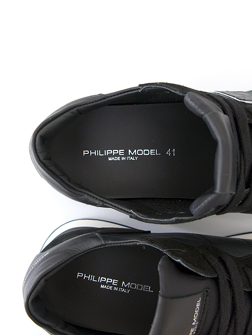 PHILIPPE MODEL/フィリップ・モデル　レザースニーカー/TRPX50　phi401403-ブラック