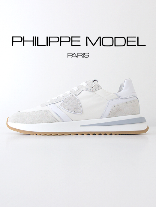 PHILIPPE MODEL/フィリップ・モデル　レザースニーカー/Tropez 2.1 Low　phi460601-ホワイト