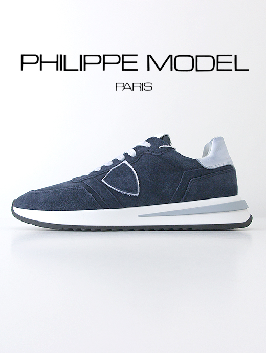 PHILIPPE MODEL/フィリップ・モデル　レザースニーカー/Tropez 2.1 Low　phi460603-ネイビー