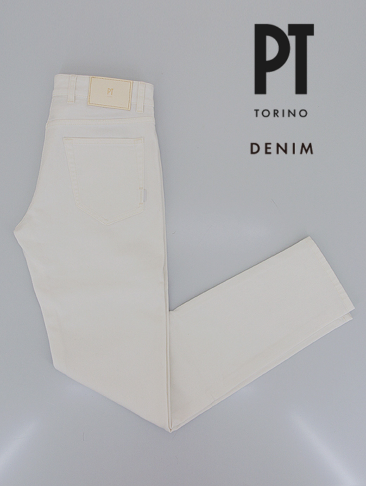 PT TORINO DENIM  ピーティートリノデニム　ジーンズ/SWING　pt440602-ホワイト