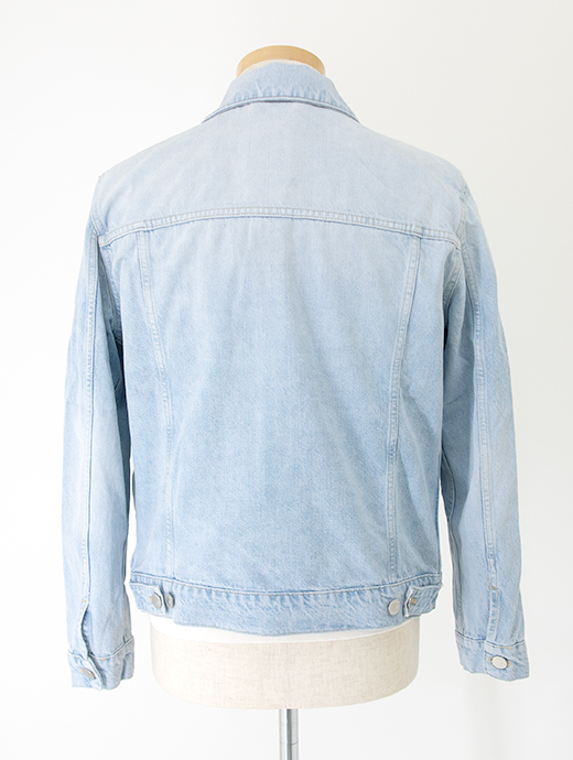 PT TORINO DENIM/ピーティートリノデニム　Gジャン/デニムジャケット/ストレッチブリーチドデニム　pt500802-ブリーチドブルー