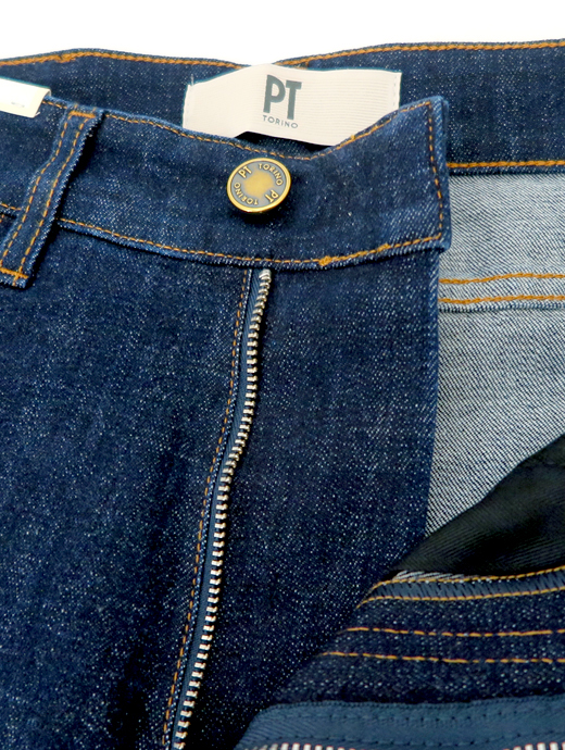 PT TORINO DENIM/ピーティートリノデニム　ジーンズ/ストレッチデニム/BAND　pt520601-ネイビー