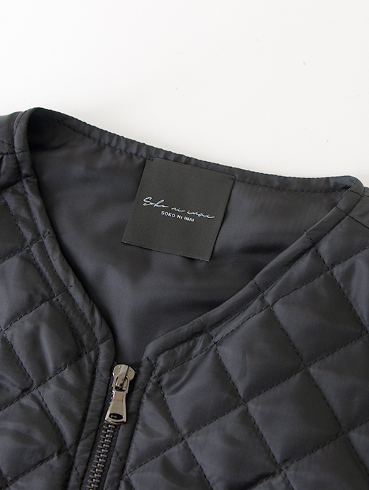 SOKO NI INAI　ナイロンベスト　sni502206-ブラック