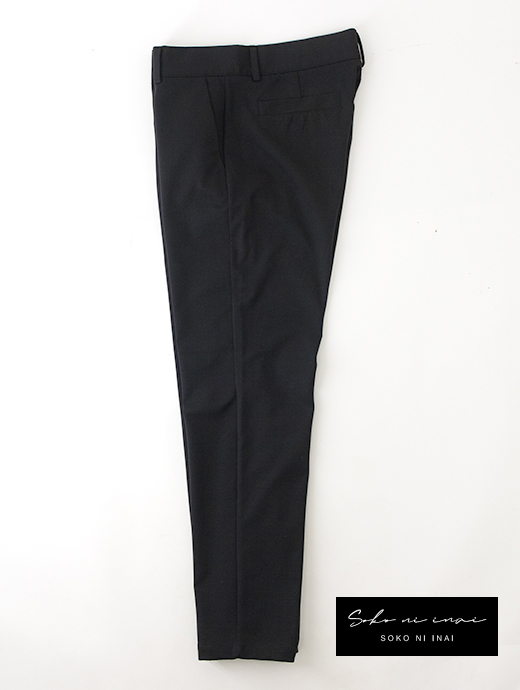 SOKO NI INAI　ジャージスラックス　sni502208-ブラック