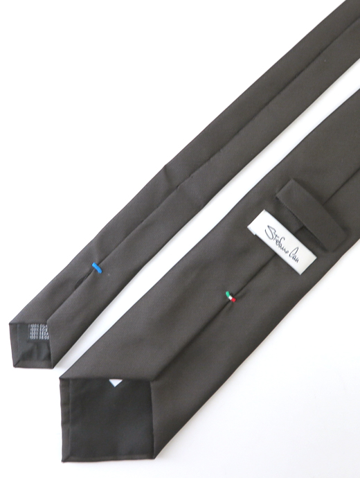 Stefano Cau/ステファノ カウ　ネクタイ/シルク　ste052401-ダークブラウン