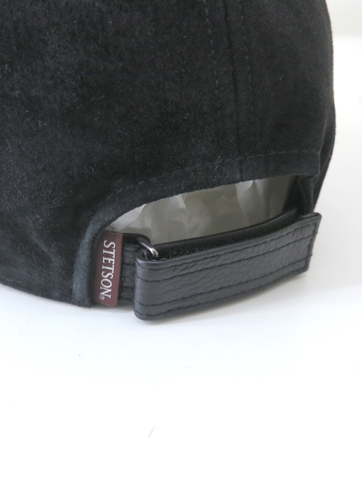 STETSON/ステットソン　レザーキャップ　ste502401-ブラック