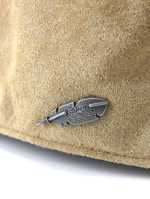 STETSON/ステットソン　スエードレザーハンチング　ste502402-ベージュ