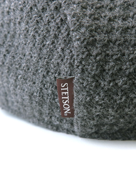 STETSON/ステットソン　ジャガードニットハンチング　ste502403-グレー