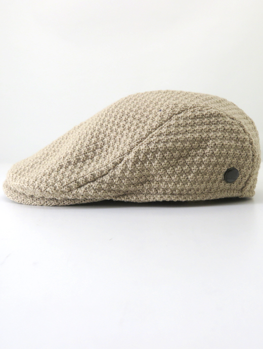 STETSON/ステットソン　ジャガードニットハンチング　ste502404-ベージュ