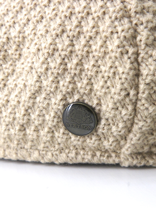 STETSON/ステットソン　ジャガードニットハンチング　ste502404-ベージュ