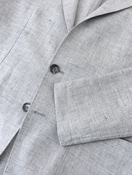 TAGLIATORE/タリアトーレ　ジャケット/リネンコットン　tag520201-ライトグレー