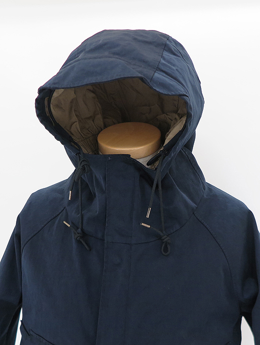 Ten-c anorak size44 navy ライナー込み アノラック身幅53cm