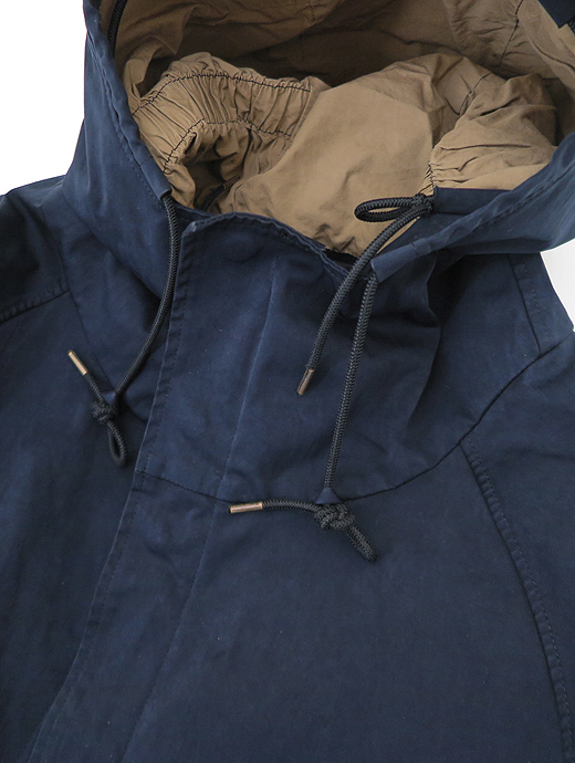 Ten-c anorak size44 navy ライナー込み アノラック身幅53cm