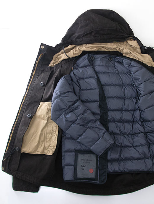 TEN-C テンシー ANORAK アノラック ブラック サイズ44 M