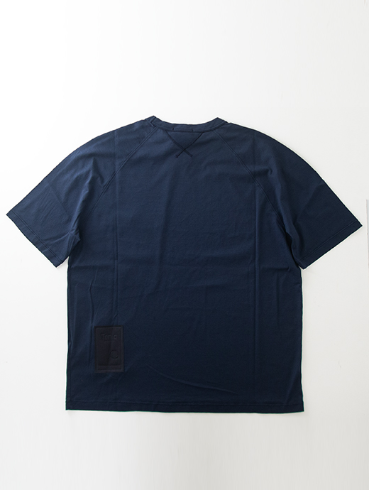 Ten c/テンシー　ポケットTシャツ/半袖カットソー/MAKO COTTON JERSEY　ten500802-ネイビー