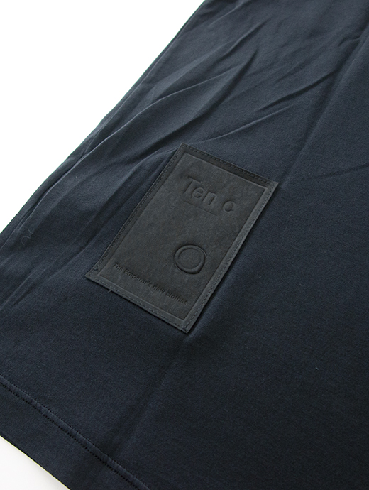 Ten c/テンシー　ポケットTシャツ/半袖カットソー/MAKO COTTON JERSEY　ten500803-ブラック
