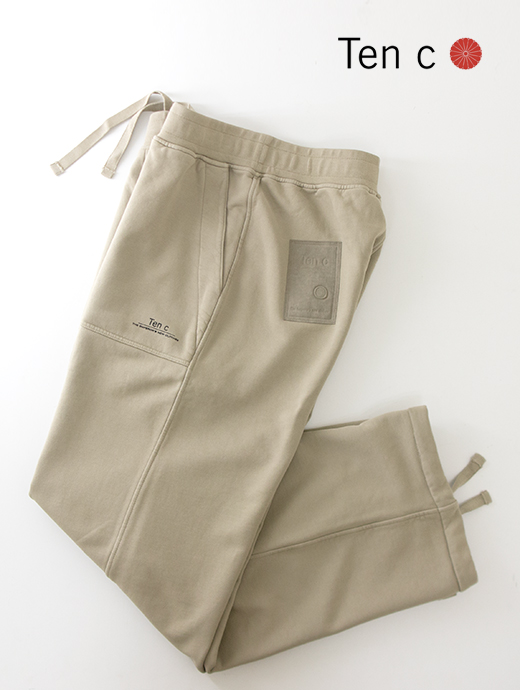 Ten c/テンシー スウェットパンツ ten502003-カーキベージュ