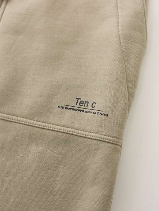Ten c/テンシー　スウェットパンツ　ten502003-カーキベージュ