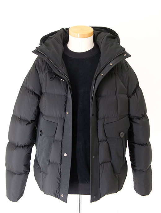 Ten c/テンシー　軽量ダウンジャケット/OJJ/Chinook Combo Down Jacket　ten502005-ブラック