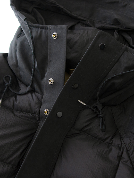 Ten c/テンシー　軽量ダウンジャケット/OJJ/Chinook Combo Down Jacket　ten502005-ブラック